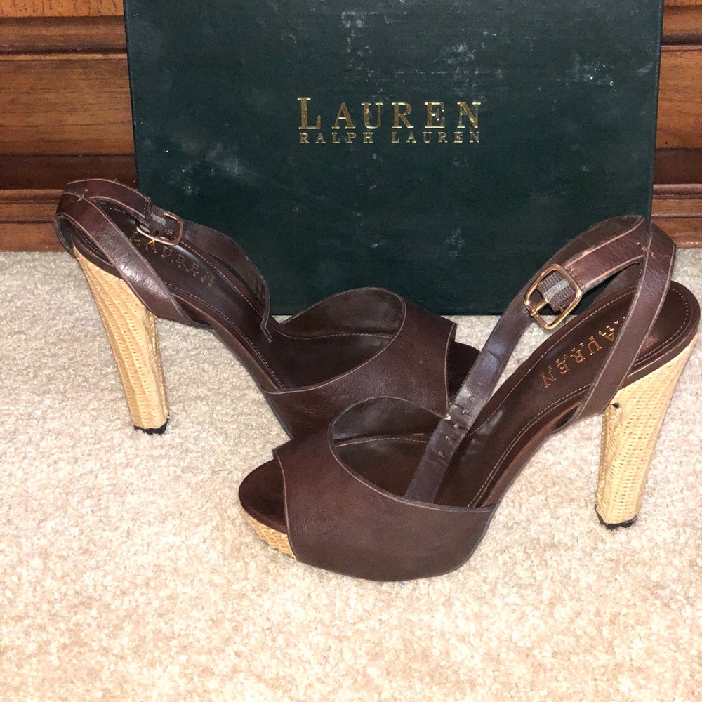 Ralph Lauren Shoe is lightly used
